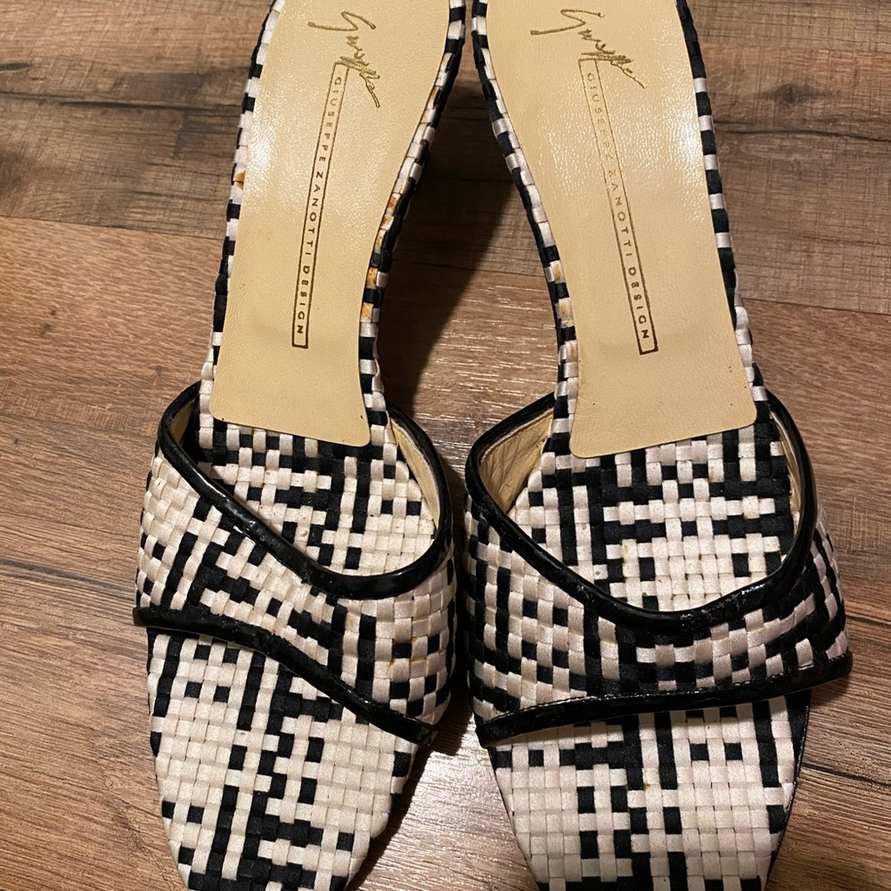 Open toe heels